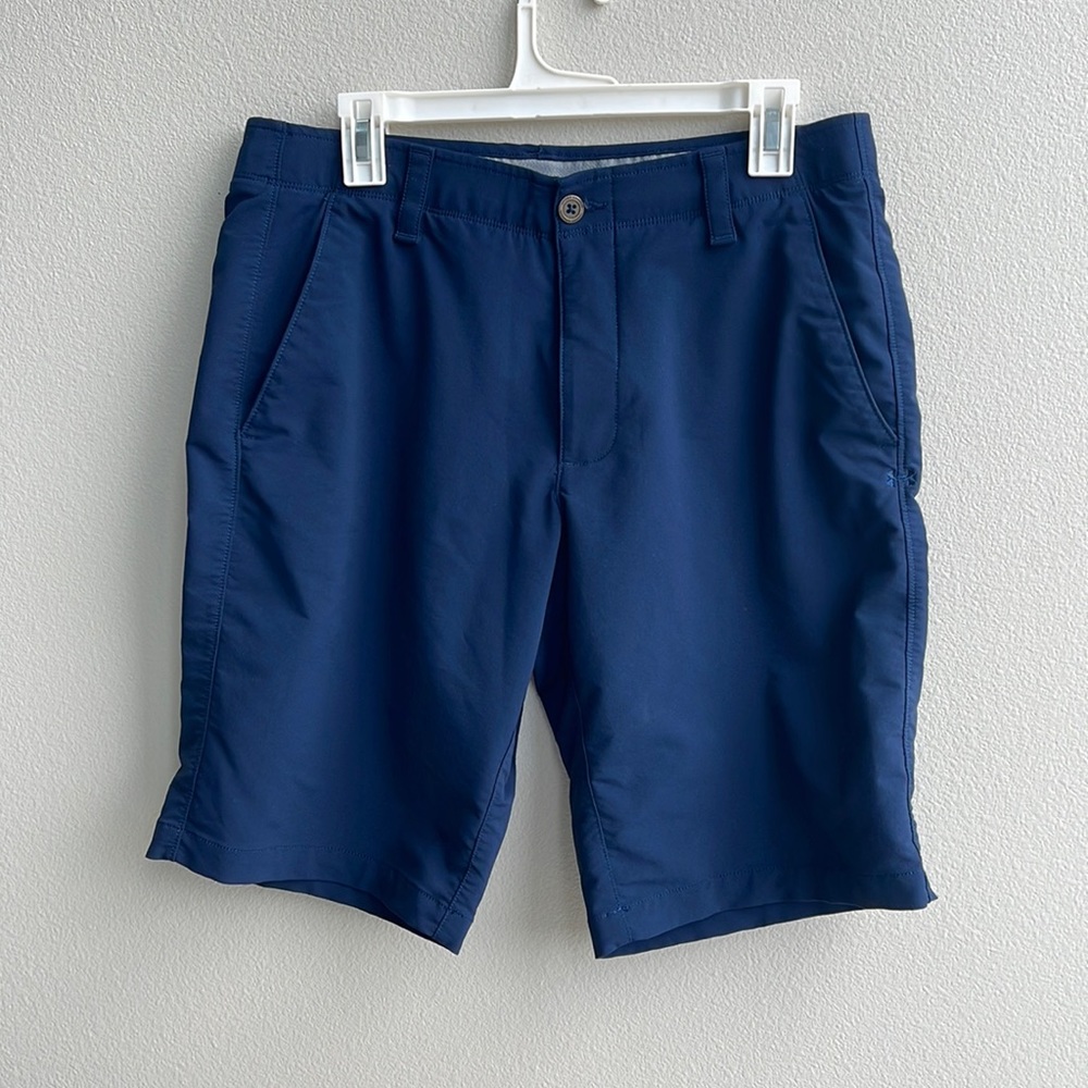 Under Armour golf shorts navy blue